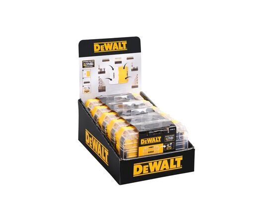 Ящик для инструментов DeWALT для бит системы TSTAK Tough Case S с футляром и кассетами для бит 4 шт. (DT70801), изображение 5 Ящик для инструментов DeWALT для бит системы TSTAK Tough Case S с футляром и кассетами для бит 4 шт. (DT70801), изображение 5