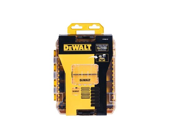 Ящик для инструментов DeWALT для бит системы TSTAK Tough Case М с футляро и кассетами 4 шт, разделители 6шт (DT70802), изображение 5 Ящик для инструментов DeWALT для бит системы TSTAK Tough Case М с футляро и кассетами 4 шт, разделители 6шт (DT70802), изображение 5