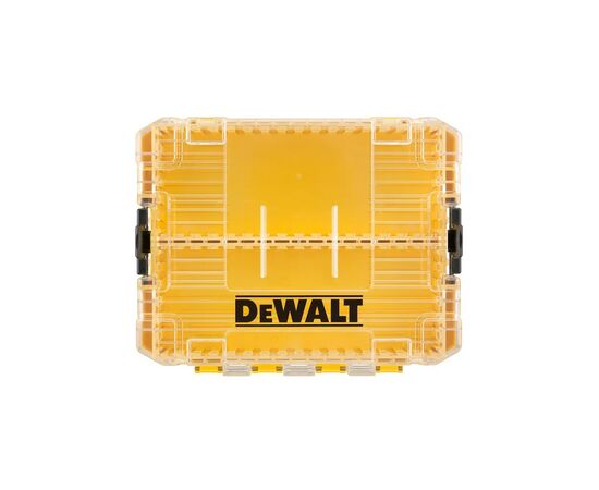 Ящик для инструментов DeWALT для бит системы TSTAK Tough Case М с футляром-2 шт, кассетами для бит 6 шт. (DT70803), изображение 2 Ящик для инструментов DeWALT для бит системы TSTAK Tough Case М с футляром-2 шт, кассетами для бит 6 шт. (DT70803), изображение 2