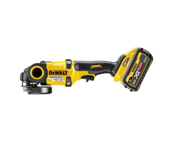 Шлифовальная машина DeWALT XR FLEXVOLT, 54 В, 2x2Ah, 9000 об/мин (DCG418T2), изображение 3 Шлифовальная машина DeWALT XR FLEXVOLT, 54 В, 2x2Ah, 9000 об/мин (DCG418T2), изображение 3