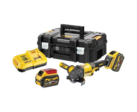 Шлифовальная машина DeWALT XR FLEXVOLT, 54 В, 2x2Ah, 9000 об/мин (DCG418T2)