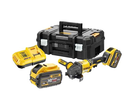 Шлифовальная машина DeWALT XR FLEXVOLT, 54 В, 2x3Ah, 9000 об/мин (DCG418X2)