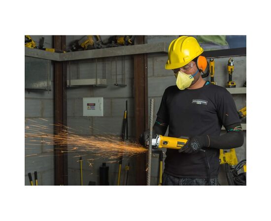 Шліфувальна машина DeWALT 950 Вт, 12000 об/хв, D=125 мм (DWE4115), зображення 8