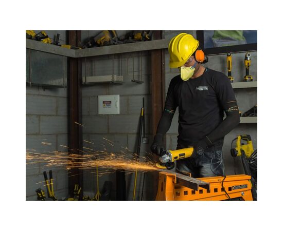 Шліфувальна машина DeWALT 950 Вт, 3000-11000 об/хв, D=125 мм (DWE4119), зображення 8 Шліфувальна машина DeWALT 950 Вт, 3000-11000 об/хв, D=125 мм (DWE4119), зображення 8