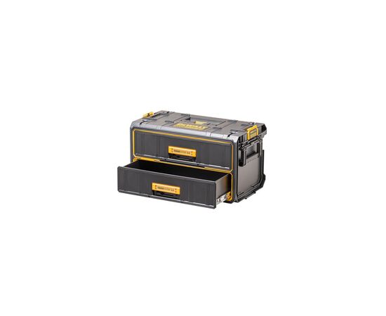 Ящик для инструментов DeWALT TOUGHSYSTEM 2.0, 555х320х320 мм, модуль на 2 ящика (DWST83529-1), изображение 2 Ящик для инструментов DeWALT TOUGHSYSTEM 2.0, 555х320х320 мм, модуль на 2 ящика (DWST83529-1), изображение 2