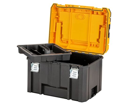 Ящик для инструментов DeWALT TSTAK 2.0 440х330х300 мм с органайзером (DWST83343-1), изображение 3 Ящик для инструментов DeWALT TSTAK 2.0 440х330х300 мм с органайзером (DWST83343-1), изображение 3