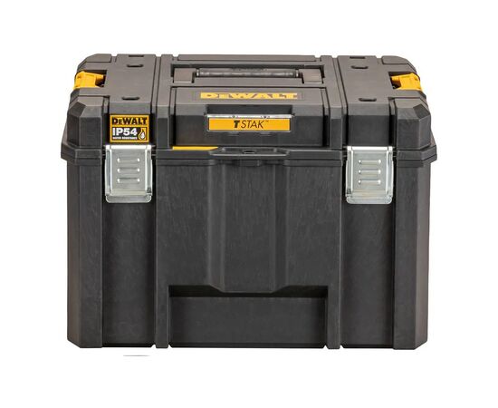 Ящик для инструментов DeWALT TSTAK 2.0 440х330х300 мм с лотком (DWST83346-1), изображение 2 Ящик для инструментов DeWALT TSTAK 2.0 440х330х300 мм с лотком (DWST83346-1), изображение 2