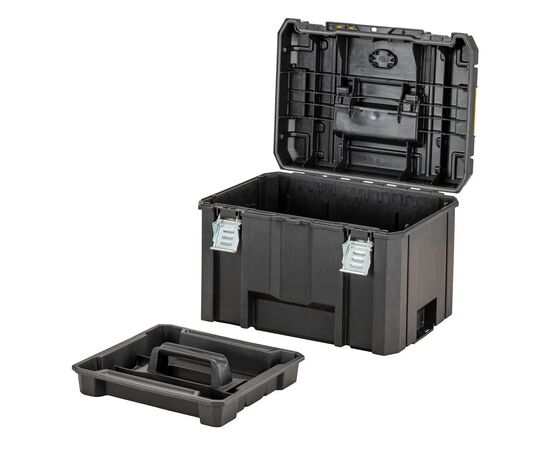 Ящик для инструментов DeWALT TSTAK 2.0 440х330х300 мм с лотком (DWST83346-1), изображение 5 Ящик для инструментов DeWALT TSTAK 2.0 440х330х300 мм с лотком (DWST83346-1), изображение 5