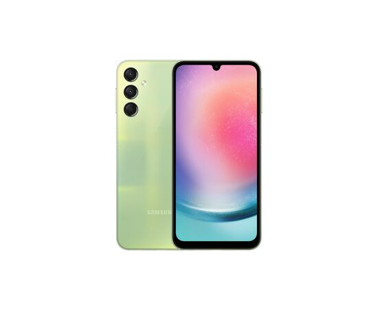 Мобильный телефон Samsung Galaxy A24 6/128Gb Light Green (SM-A245FLGVSEK)