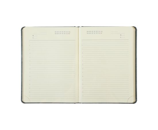 Еженедельник Buromax недатированный Steel А5 288 страниц серебро (BM.2053-24), изображение 2