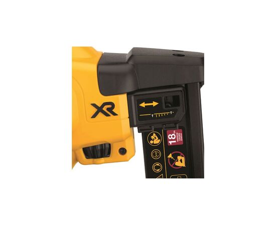 Степлер строительный DeWALT 18В, диаметр/длина скобы 1.25/38 мм (без АКБ и ЗУ) (DCN681N), изображение 5 Степлер строительный DeWALT 18В, диаметр/длина скобы 1.25/38 мм (без АКБ и ЗУ) (DCN681N), изображение 5