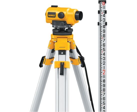 Оптический нивелир DeWALT 26-кратный, 1.85 кг, кейс (DW096PK), изображение 2 Оптический нивелир DeWALT 26-кратный, 1.85 кг, кейс (DW096PK), изображение 2