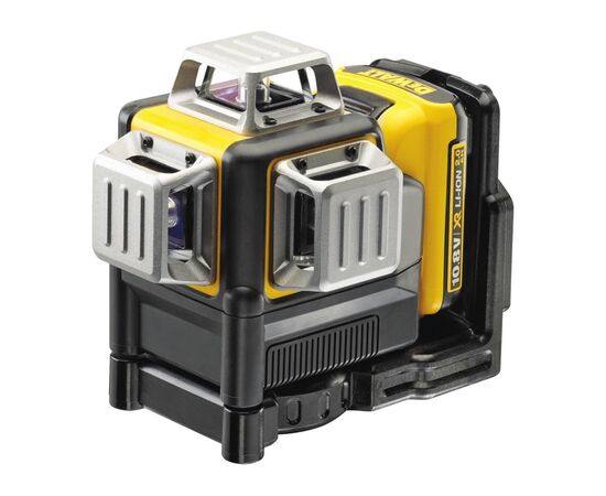 Лазерний нівелір DeWALT 10.8/12В XR Li-Ion, червоний промінь, 2Ah, кейс (DCE089D1R)