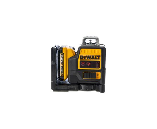 Лазерний нівелір DeWALT 10.8/12В XR Li-Ion, червоний промінь, 2Ah, кейс (DCE0811D1R)