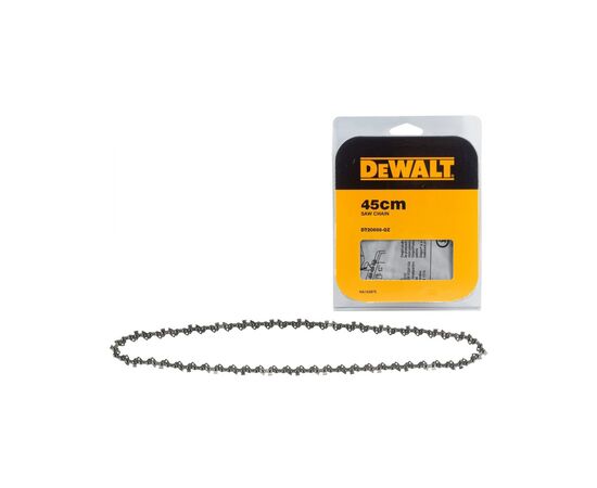 Цепь DeWALT 3/8", 1.3 мм, 62 звена, длина цепи 18"/45 см (DT20688), изображение 2 Цепь DeWALT 3/8", 1.3 мм, 62 звена, длина цепи 18"/45 см (DT20688), изображение 2
