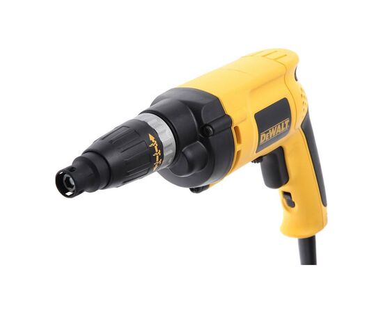 Шуруповерт DeWALT 540 Вт, 4-26 Нм, 0-2500 об/мин, вес 1.4 кг, кейс (DW268K), изображение 2 Шуруповерт DeWALT 540 Вт, 4-26 Нм, 0-2500 об/мин, вес 1.4 кг, кейс (DW268K), изображение 2