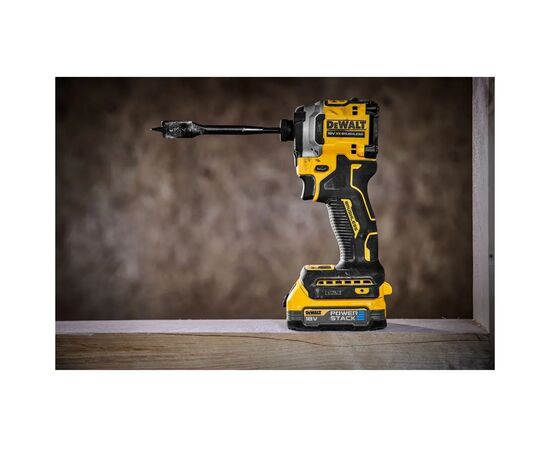Шуруповерт DeWALT 18 В XR Li-lon PowerStack 1.7Ah, 206 Нм,кейс TSTAK (DCF850E1T), изображение 7 Шуруповерт DeWALT 18 В XR Li-lon PowerStack 1.7Ah, 206 Нм,кейс TSTAK (DCF850E1T), изображение 7