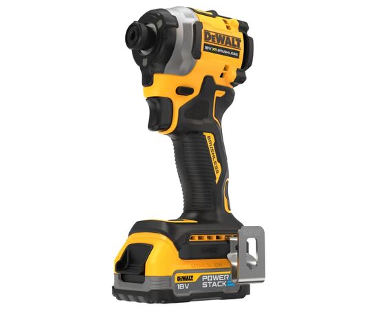 Шуруповерт DeWALT 18 В XR Li-lon PowerStack 2x1.7Ah, 206 Нм, кейс TSTAK (DCF850E2T), изображение 2 Шуруповерт DeWALT 18 В XR Li-lon PowerStack 2x1.7Ah, 206 Нм, кейс TSTAK (DCF850E2T), изображение 2