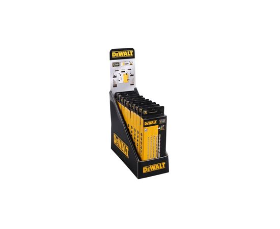 Набор сверл DeWALT в касете для Tough Case, SDS Plus, L=160 мм., d = 5, 6, 8, 10, 12 мм., 6 шт (DT70837), изображение 3 Набор сверл DeWALT в касете для Tough Case, SDS Plus, L=160 мм., d = 5, 6, 8, 10, 12 мм., 6 шт (DT70837), изображение 3