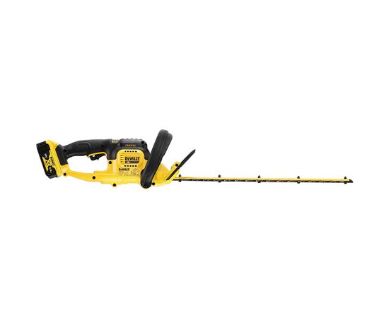 Кусторез DeWALT 18 В, 5Ah, длина ножа 55 см, диаметр веток 25 мм (DCMHT563P1), изображение 3 Кусторез DeWALT 18 В, 5Ah, длина ножа 55 см, диаметр веток 25 мм (DCMHT563P1), изображение 3