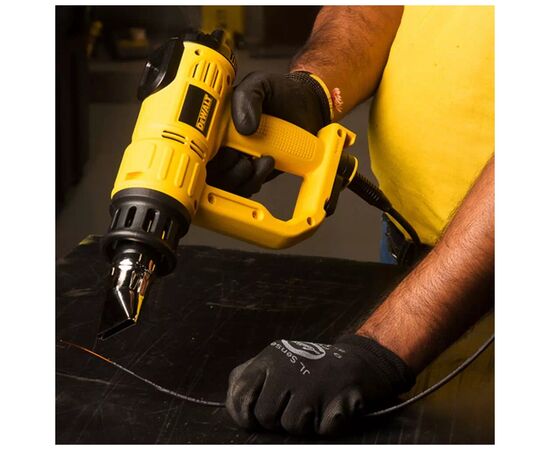 Строительный фен DeWALT 2000 Вт, 50 - 600 C, LCD (D26414), изображение 8 Строительный фен DeWALT 2000 Вт, 50 - 600 C, LCD (D26414), изображение 8