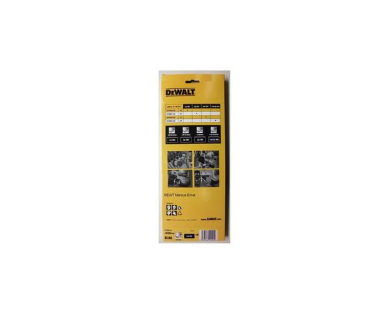 Полотно DeWALT для ленточных пил, по металлу, 835х12х0.5 мм, 1.05 мм, 4 шт (DT8462), изображение 3 Полотно DeWALT для ленточных пил, по металлу, 835х12х0.5 мм, 1.05 мм, 4 шт (DT8462), изображение 3