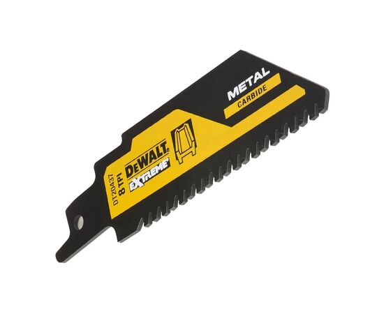 Полотно DeWALT для сабельных пил, EXTREME CARBIDE , 102 мм., 8 TPI (DT20437), изображение 2 Полотно DeWALT для сабельных пил, EXTREME CARBIDE , 102 мм., 8 TPI (DT20437), изображение 2