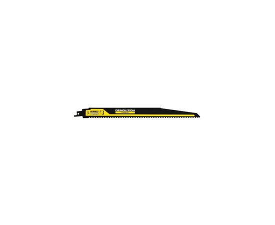 Полотно DeWALT для сабельных пил, EXTREME CARBIDE , 305 мм., 6 TPI (DT20438), изображение 2 Полотно DeWALT для сабельных пил, EXTREME CARBIDE , 305 мм., 6 TPI (DT20438), изображение 2