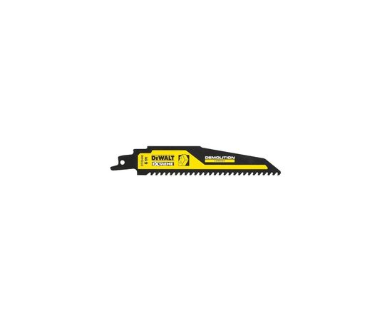 Полотно DeWALT для сабельных пил, EXTREME CARBIDE, 152 мм., 6 TPI (DT20440), изображение 2 Полотно DeWALT для сабельных пил, EXTREME CARBIDE, 152 мм., 6 TPI (DT20440), изображение 2