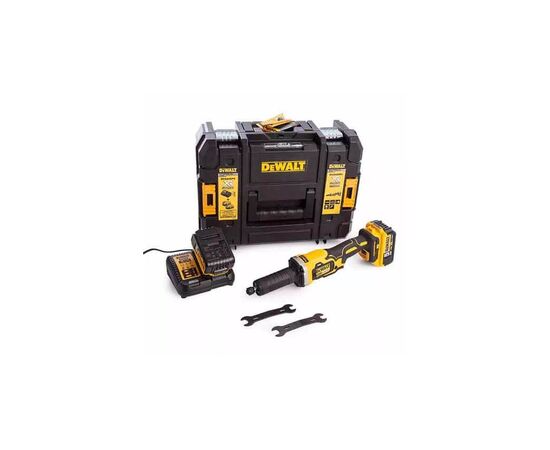 Шлифовальная машина DeWALT DCG426 18V XR Li-lon, 12x5Ah (DCG426P2), изображение 2 Шлифовальная машина DeWALT DCG426 18V XR Li-lon, 12x5Ah (DCG426P2), изображение 2