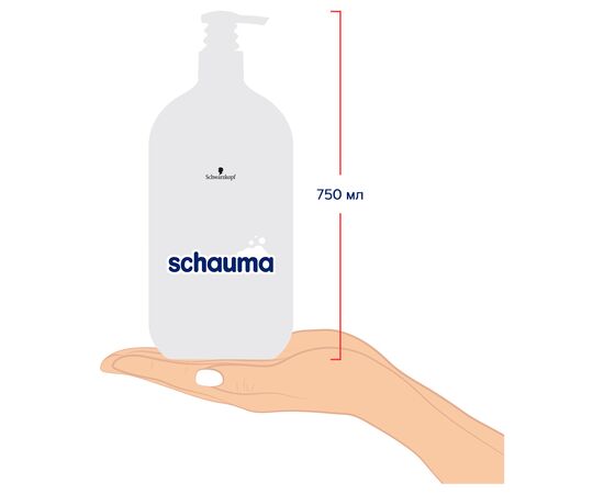 Шампунь Schauma Men с экстрактом хмеля для ежедневного использования 750 мл (9000101681185), изображение 5 Шампунь Schauma Men с экстрактом хмеля для ежедневного использования 750 мл (9000101681185), изображение 5