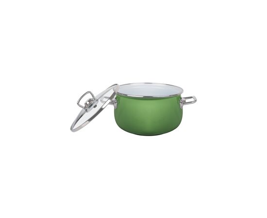 Каструля Idea Home Lux 5 л Green (6832847), зображення 2 Каструля Idea Home Lux 5 л Green (6832847), зображення 2