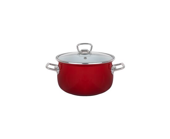 Каструля Idea Home Lux 5 л Red (6832887), зображення 2 Каструля Idea Home Lux 5 л Red (6832887), зображення 2