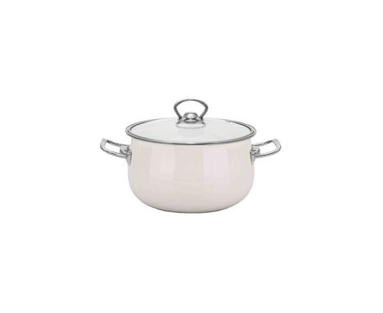Кастрюля Idea Home Lux 6.5 л White (6832894)