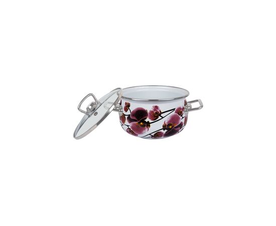 Каструля Idea Home Orchid 2.1 л (6832896), зображення 3 Каструля Idea Home Orchid 2.1 л (6832896), зображення 3