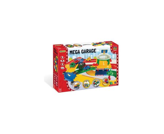 Игровой набор Wader Play Tracks Garage – гараж с трассой (53140)