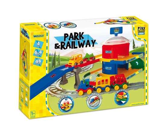 Игровой набор Wader Play Tracks вокзал 6,4 м (51520)