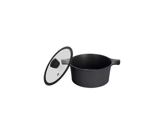 Кастрюля Ringel Zitrone Black 4.2л (RG-2108-24/1 BL-R), изображение 2 Кастрюля Ringel Zitrone Black 4.2л (RG-2108-24/1 BL-R), изображение 2
