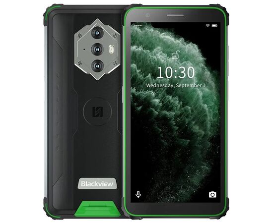Мобільний телефон Blackview BV6600 4/64GB Green (6931548306931)