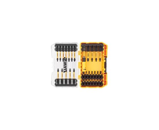 Набор бит DeWALT EXTREME FLEXTORQ, Phillips, Pozidriv, Torx, T25, L= 25,57 мм, 31 шт, кейс (DT70745T)