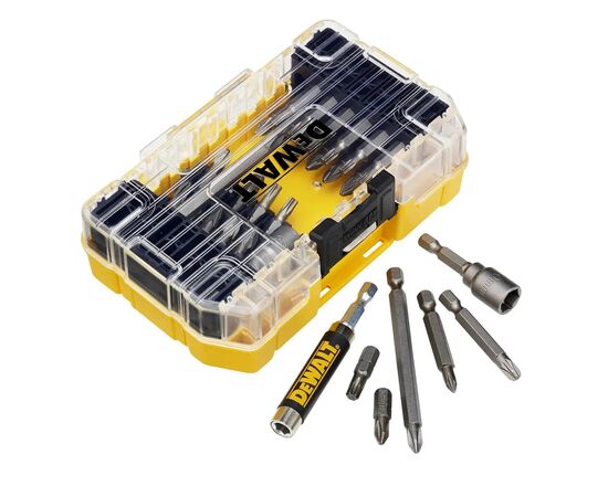 Набор бит DeWALT Phillips,Pozidriv,Torx,Ph3,T10, Ph3, Pz2, 41 шт, кейс (DT70702), изображение 2 Набор бит DeWALT Phillips,Pozidriv,Torx,Ph3,T10, Ph3, Pz2, 41 шт, кейс (DT70702), изображение 2