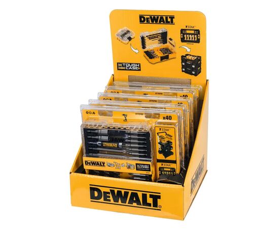 Набор бит DeWALT Phillips,Pozidriv,Torx,Ph3,T10, Ph3, Pz2, 41 шт, кейс (DT70702), изображение 3 Набор бит DeWALT Phillips,Pozidriv,Torx,Ph3,T10, Ph3, Pz2, 41 шт, кейс (DT70702), изображение 3