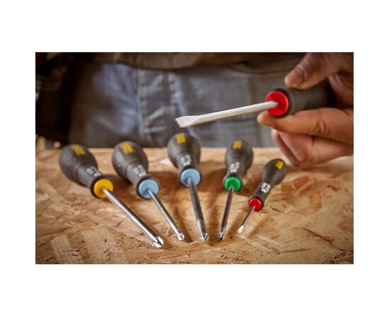 Викрутка Stanley FatMax, шліц SL10х200мм, жало, що розширюється. (0-65-139), зображення 4