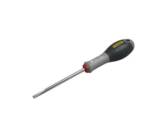 Отвертка Stanley FatMax, шлиц SL4 х 100 мм, параллельное жало, стержень из нержавеющей стали (FMHT0-62640)