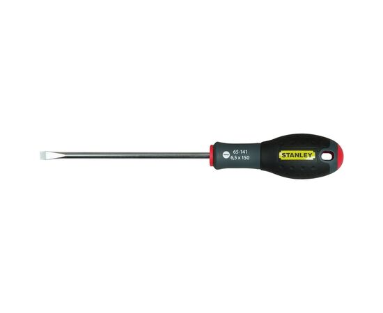 Отвертка Stanley FatMax, шлиц SL6.5х150мм, расширяющееся жало. (0-65-141)