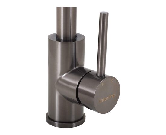 Смеситель Interline RING Grafit, изображение 3 Смеситель Interline RING Grafit, изображение 3