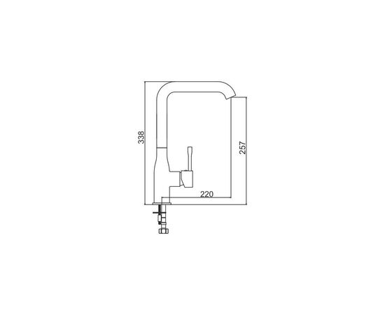 Смеситель Interline Loft new Black, изображение 9 Смеситель Interline Loft new Black, изображение 9