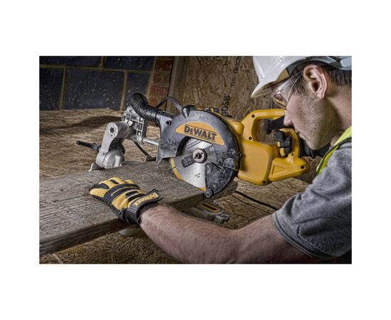 Торцовочная пила DeWALT DWS773, 1300 Вт, диск 216х30 мм (DWS773), изображение 6 Торцовочная пила DeWALT DWS773, 1300 Вт, диск 216х30 мм (DWS773), изображение 6