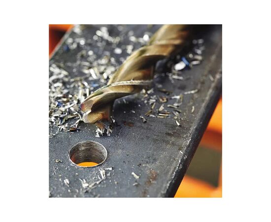 Сверло DeWALT по металлу EXTREME IMPACT Black & Gold,HSS-G, 9 х 126,75 х 88,75 мм, 1 шт. (DT20614), изображение 5 Сверло DeWALT по металлу EXTREME IMPACT Black & Gold,HSS-G, 9 х 126,75 х 88,75 мм, 1 шт. (DT20614), изображение 5
