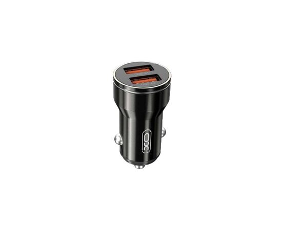 Зарядний пристрій XO CC48 Smart Metal 2USB + cable Lightning (XO-CC48i-BK)